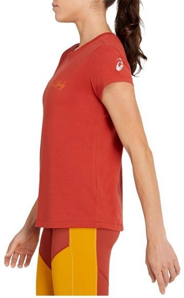 2032B757 601 ASICS SMSB Graphic Tee II (W) / Футболка