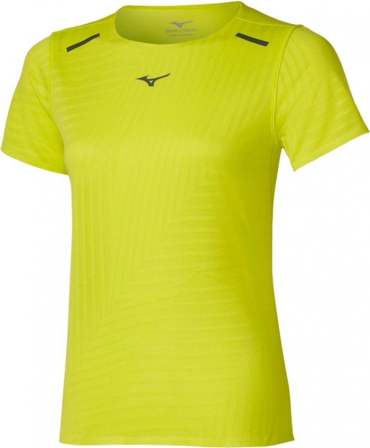 Футболка беговая j2gAD202 43 mizuno Dryaeroflow Short Sleeve Tee w