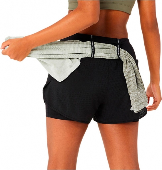 2012C975 001 ASICS Road 2-in-1 3.5in Short (W) / Шорты 2 в 1 2012C975 001 ASICS Road 2-in-1 3.5in Short (W) / Шорты 2 в 1