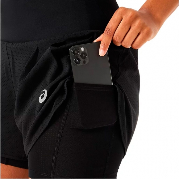 2012C975 001 ASICS Road 2-in-1 3.5in Short (W) / Шорты 2 в 1 2012C975 001 ASICS Road 2-in-1 3.5in Short (W) / Шорты 2 в 1