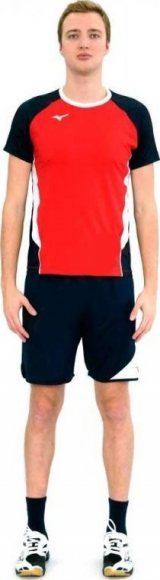 V2EA7002 62 MIZUNO Premium High-Kyu Tee Hiq / Футболка