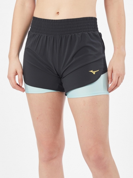 J2GBB203 93 MIZUNO 2in1 4.5 Short (W) / Шорты 2 в 1