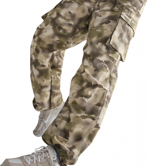 HM9015 104 NIKE W NSW CAMO CARGO PANT DANCE / Брюки