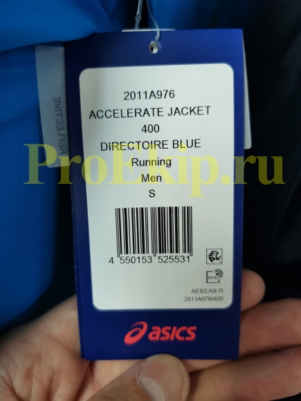 2011A976-400 ASICS Accelerate Jacket 10k 2011A976-400 ASICS Accelerate Jacket 10k