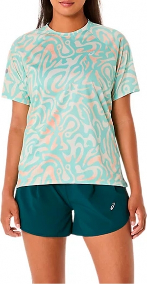 2012D073 300 ASICS Road Lite-Show SS Top (W) / Футболка