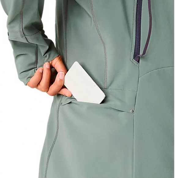 2012D069 400 ASICS Road Winter Jacket (W) / Ветровка