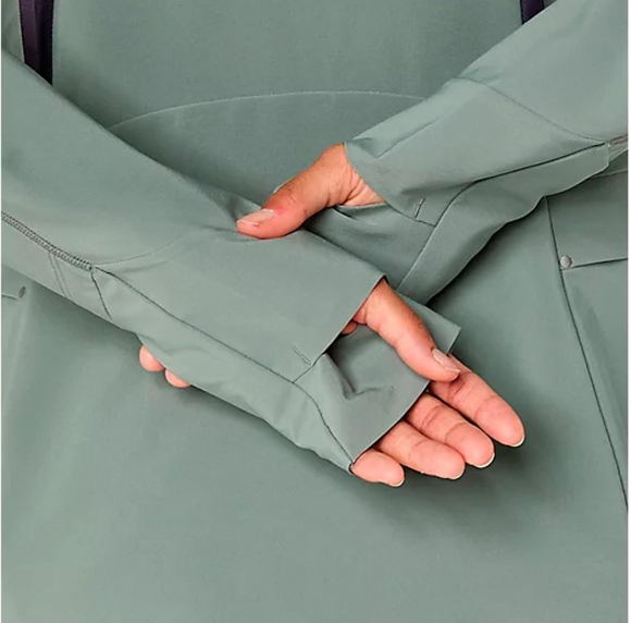 2012D069 400 ASICS Road Winter Jacket (W) / Ветровка