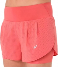 2012C975 700 ASICS Road 2-in-1 3.5in Short (W) / Шорты  2 в 1