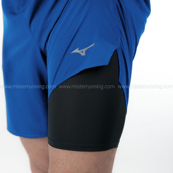 J2GBC507 18 MIZUNO Core 7.5 Inches 2in1 Short / Шорты 2 в 1