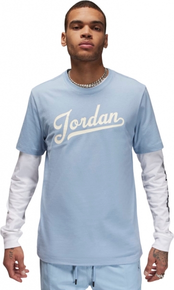 FN5958 436 NIKE Air Jordan Flight Wordmark SS Crew / Футболка