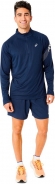 2011C732 404 ASICS Icon LS 1/2 Zip Top / Рубашка беговая