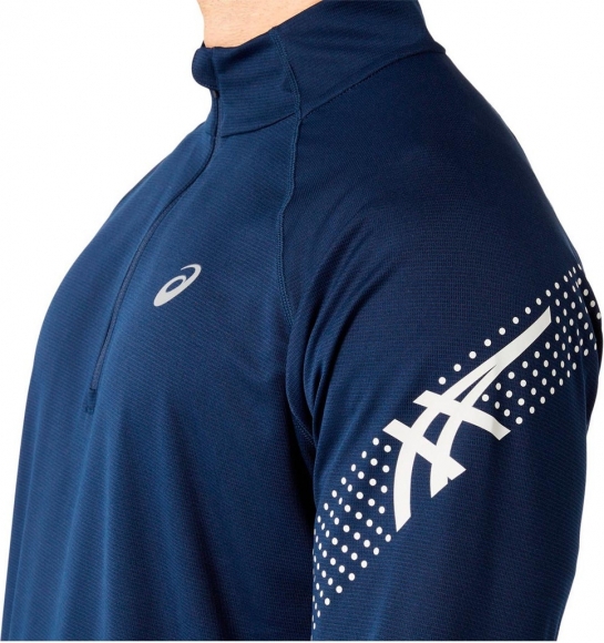 2011C732 404 ASICS Icon LS 1/2 Zip Top / Рубашка беговая 2011C732 404 ASICS Icon LS 1/2 Zip Top / Рубашка беговая