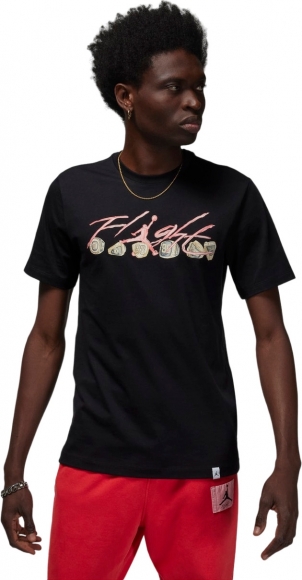 FN5966 010 NIKE Air Jordan Flight Essential Rings SS Crew / Футболка