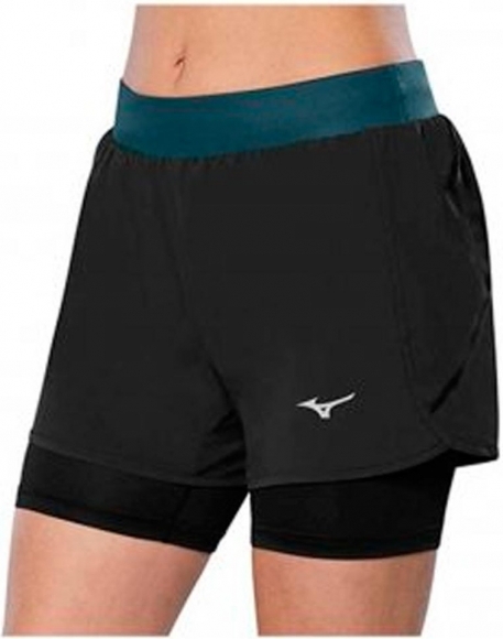 J2GBB212 09 MIZUNO ER 4.5 2in1 Short (W) / Шорты 2 в 1