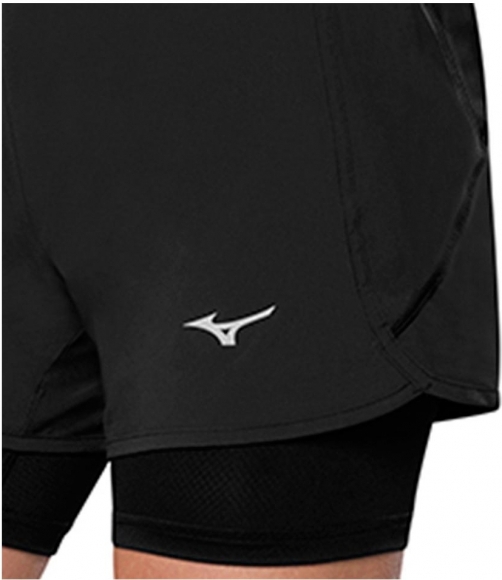 J2GBB212 09 MIZUNO ER 4.5 2in1 Short (W) / Шорты 2 в 1