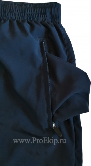 RCPG01B GENRIH Combi / Чёрные мужские спортивные брюки