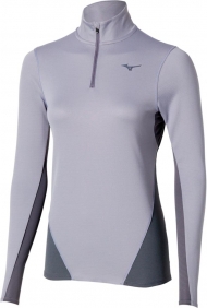 J2GAC712 06 MIZUNO Tech Thermal Charge HZ LS (W) / Рубашка на молнии J2GAC712 06 MIZUNO Tech Thermal Charge HZ LS (W) / Рубашка на молнии