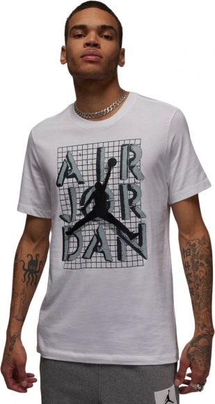 FN5978 100 NIKE Air Jordan Brand Jumpman Stack SS Crew / Футболка