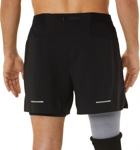 2011C388 002 ASICS Road 2-in-1 5" Short / Шорты 2 в 1
