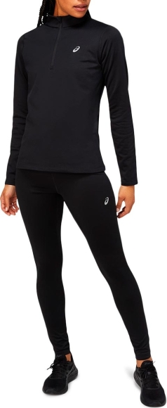 2012C343 001 ASICS Core LS 1/2 Zip Winter Top (W) / Рубашка беговая