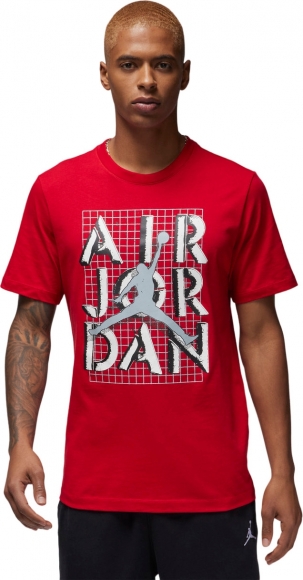 FN5978 687 NIKE Air Jordan Brand Jumpman Stack SS Crew / Футболка