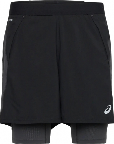 2011D246 001 ASICS Road 2-in-1 7in Short / Шорты 2 в 1