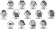 129801.901 BUFF Thermonet Bardeen Graphite / Бандана