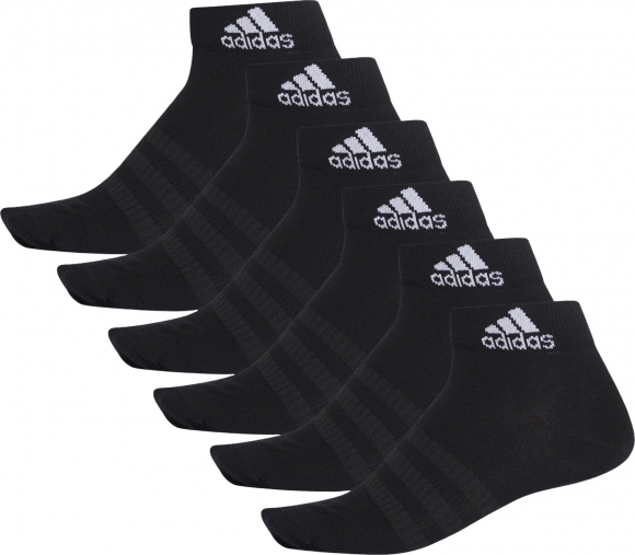 DZ9399 ADIDAS LIGHT ANK 6PP       BLACK/BLACK/BLACK/BL / Носки