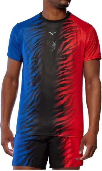 J2GAC005 02 MIZUNO Dryaeroflow Graphic Tee / Футболка J2GAC005 02 MIZUNO Dryaeroflow Graphic Tee / Футболка
