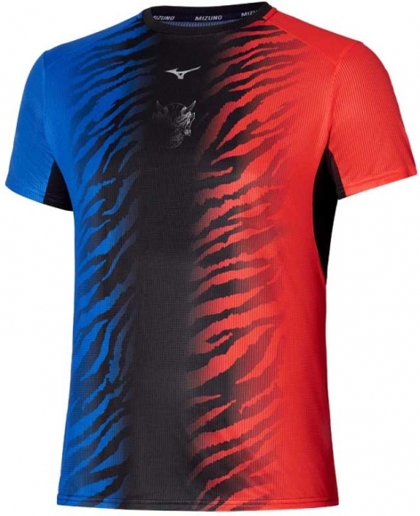 J2GAC005 02 MIZUNO Dryaeroflow Graphic Tee / Футболка