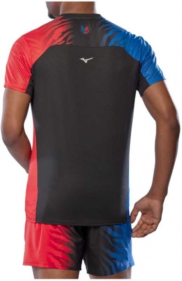 J2GAC005 02 MIZUNO Dryaeroflow Graphic Tee / Футболка J2GAC005 02 MIZUNO Dryaeroflow Graphic Tee / Футболка