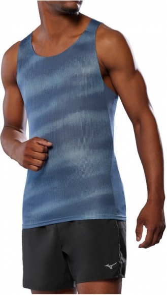 J2GAC003 02 MIZUNO Dryaeroflow Graphic Tank / Майка