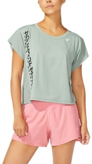 2012B900 020 ASICS SMSB Run SS Top (W) / Футболка