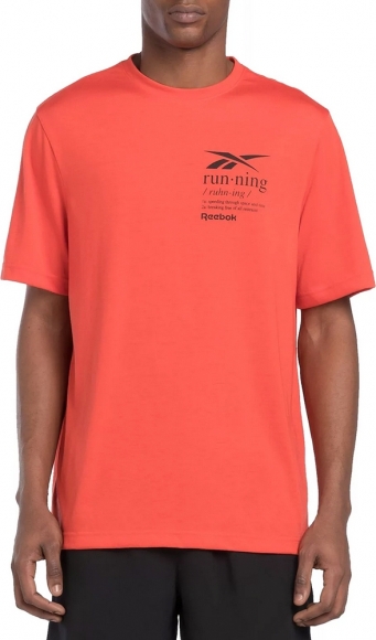 100076378 REEBOK Run Graphic SS Tee / Футболка мужская