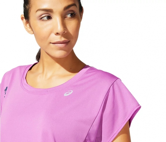 2012B900 500 ASICS SMSB Run SS Top (W) / Футболка 2012B900 500 ASICS SMSB Run SS Top (W) / Футболка