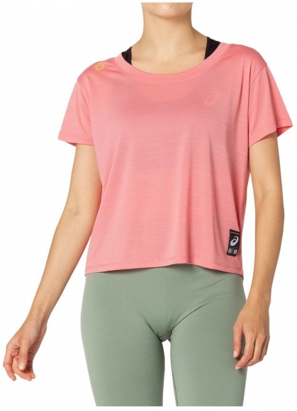 2012B945 701 ASICS Sakura SS Crop Top (W) / Футболка