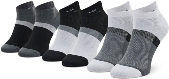 3033B560 001 ASICS 3PPK Color Block Ankle Sock / Носки