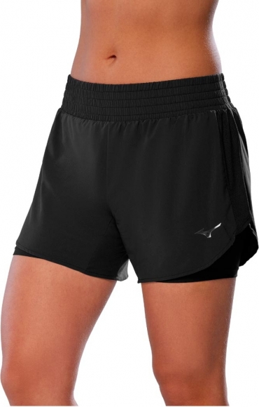 J2GBC202 09 MIZUNO 2in1 4.5 Short (W) / Шорты 2 в 1