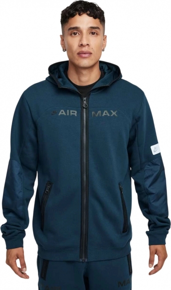 HJ0855 478 NIKE M NSW AIR MAX FLC FZ HOODIE / Худи