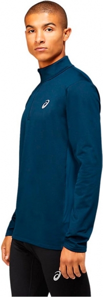 2011C347 400 ASICS Core LS 1/2 Zip Winter Top / Рубашка беговая