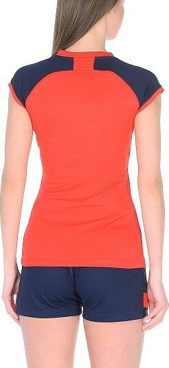 156862 0600 ASICS Woman Volleyball Cap Sleeve Set (W) / Комплект волейбольной формы