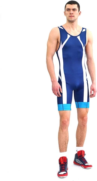 157516 0043 ASICS Wrestling Singlet / Борцовское трико