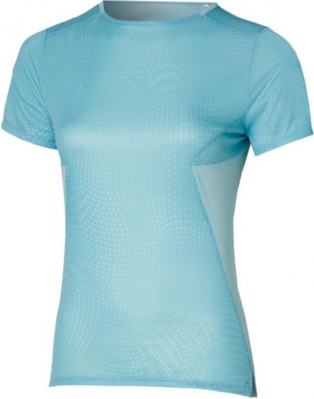 J2GAC205 04 MIZUNO Dryaeroflow Graphic Tee (W) / Футболка