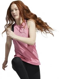 HB5599 ADIDAS W TECH BOS TK ROSTON/WHITE / Майка HB5599 ADIDAS W TECH BOS TK ROSTON/WHITE / Майка