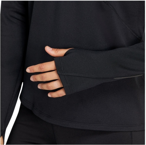 2012B051 001 ASICS Lite-Show Winter 1/2 Zip Top (W) / Рубашка беговая