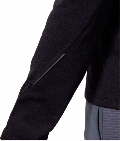 2012B051 001 ASICS Lite-Show Winter 1/2 Zip Top (W) / Рубашка беговая