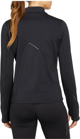 2012B051 001 ASICS Lite-Show Winter 1/2 Zip Top (W) / Рубашка беговая