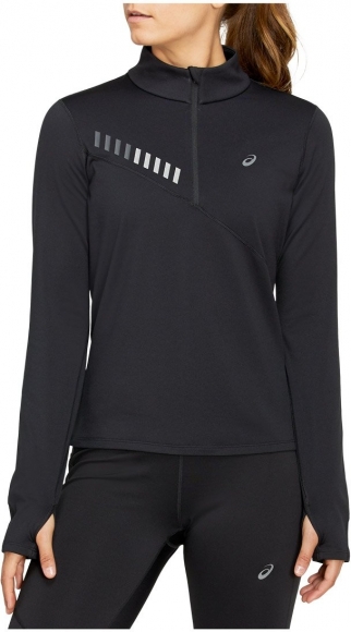 2012B051 001 ASICS Lite-Show Winter 1/2 Zip Top (W) / Рубашка беговая