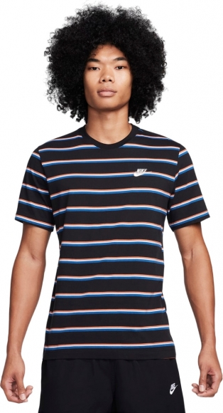 DZ2985 011 NIKE M NSW TEE CLUB STRIPE / Футболка