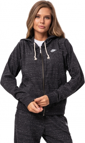 DM6386 010 NIKE W NSW GYM VNTG EASY FZ HOODIE / Толстовка